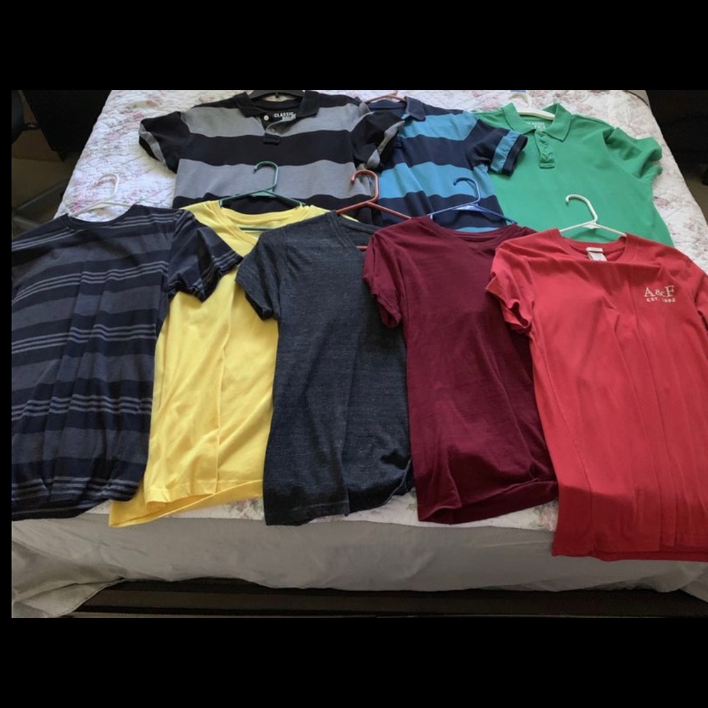 7 shirts size S